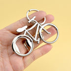 5pcs Bicycle Keychain With Bottle Opener Creative Metal Key Ring, A-030
