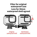 For GoPro HERO13/12/11/10/9/8 Black Action Camera, JSR Filter Adapter Ring+Lens Cover, JSR Red Diving Filter With Adapter Ring, JSR Purple Diving Filter With Adapter Ring, JSR Yellow Diving Filter With Adapter Ring, JSR 16X Macro Filter With Adapter Ri...