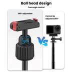 Magnetic Quick-Release Handheld Selfie Stick Tripod for DJI Osmo Action 5 Pro, 4, 3 with 360-Degree Rotation, for DJI Osmo Action 5 Pro, 4, 3