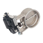 Electrically Controlled Exhaust Valve For Cars & Motorcycles Automotive Modified Valve Body, Electric Motor, 2 inch 51mm, 2.25 inch 60mm, 2.5 inch 63mm, 2.75 inch 70mm, 3 inch 76mm
