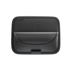 Universal Large-Capacity Sun Visor Organizer For Cars Multi-Functional Eyeglass Clip & Ticket/Card Storage Bag