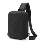 For DJI Neo 2 BKano Smooth Fly Kit Organizer Bag Chest Crossbody Bag, Crossbody Bag(Black)