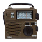 TECSUN GR-88P Portable Hand Crank Emergency Radio With FM/MW/SW
