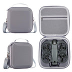 For DJI Neo 2 Host Hard Case Organizer Outdoor Portable Storage Bag, Handbag (Gray)