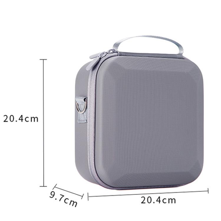 For DJI Neo 2 Host Hard Case Organizer Outdoor Portable Storage Bag, Handbag (Gray)