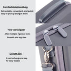 For DJI Neo 2 Host Hard Case Organizer Outdoor Portable Storage Bag, Handbag (Gray)