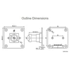 1.6MP M12 Mono Global Shutter Camera Module, 32427