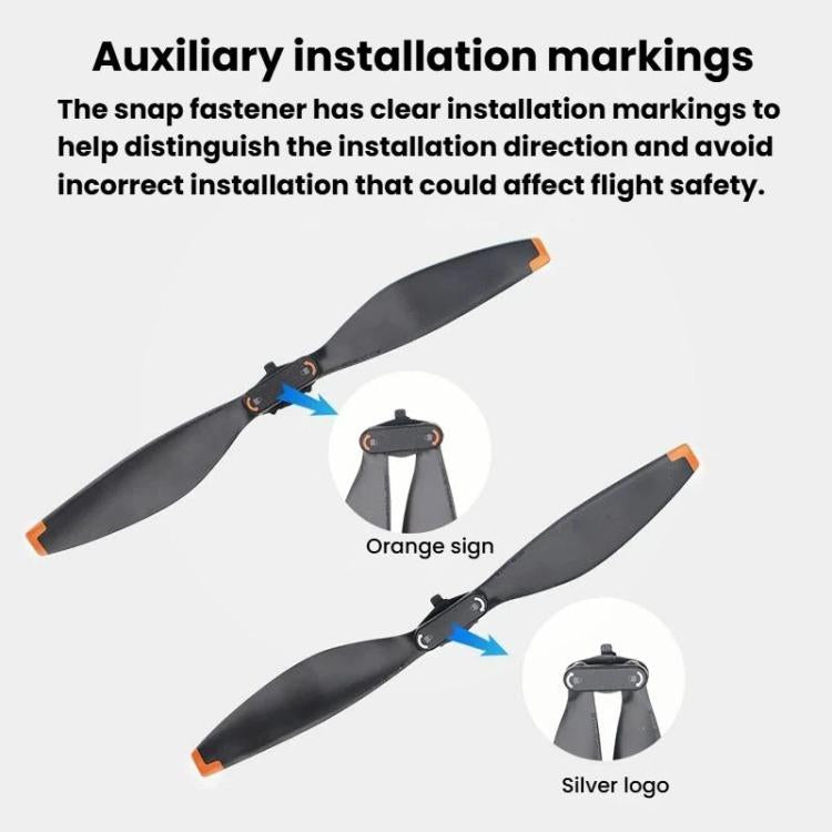 For DJI Mini 5 Pro 4pcs Replacement Propeller Blades Drone Accessories