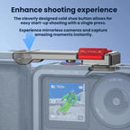 For DJI Osmo Action 6 Flymile Extended Cage Protective Frame Kit, AC6017 Silver