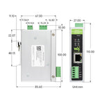 CAN FD Protocol Converter Bidirectional Data Communication, Supports 5 Data Conversion Modes And CAN 2.0A/2.0B Protocols, 32600