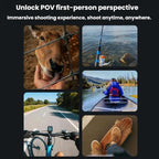 For Insta360 GO Ultra Flymile Magnetic Neck Clip Camera Mount