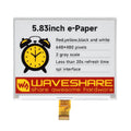 WAVESHARE 5.83 Inch E-Paper 4 Color E-Ink Display Module, Raw Display, With Driver HAT