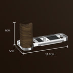 For Fujifilm X-E5 Flymile Camera L-Shaped Cold Shoe Mount For One-Handed Shooting, Black Ebony, Silver Walnut