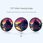 1.32 Inch AMOLED Round Touch Display Development Board, 32766