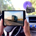 Wireless WIFI Magnetic Solar-powered Car Recorder Reversing HD Camera
