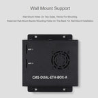 For Raspberry Pi CM5 WAVESHARE Gigabit / 2.5G Dual Network Port Expansion Board Support Access To RJ45 And Dual 4K Outputs, US Plug, EU Plug, UK Plug