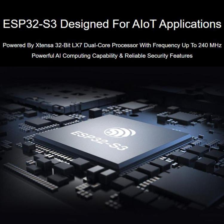 Microcontroller 2.4GHz Wi-Fi Development Board, 240MHz Dual Core Processor, WAVESHARE ESP32-S3-DEV-KIT-N8R8, WAVESHARE ESP32-S3-DEV-KIT-N8R8-M With Pre-soldered Headers, WAVESHARE ESP32-S3-DEV-KIT-N16R8                                                  ...