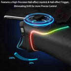 Ipega PG-9122 Stretchable Gaming Controller With Hall Effect Joysticks & 6-Axis Gyro For Android/IOS Phones/Tablets, PS4/PS3, Switch, PC Windows