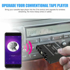 Zeesean Car MP3 Dual-Channel 3.5mm Bluetooth Cassette Converter, BT006