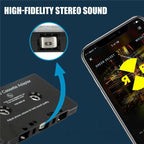 Zeesean Car MP3 Dual-Channel 3.5mm Bluetooth Cassette Converter, BT006