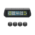 Solar-Powered Ambient Temperature Tire Pressure Monitor, English, English + English Broadcast