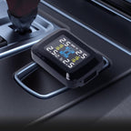 Cigarette Lighter Type Car Battery Tire Pressure Monitor, External, Internal