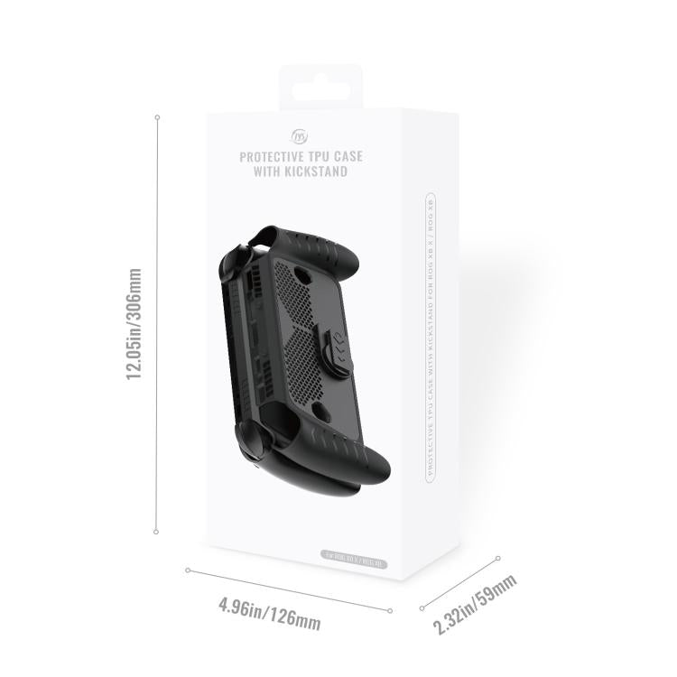 JYS TPU Protective Case for ASUS ROG Xbox Ally / X Console with Kickstand, TPU Protective Case