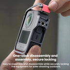 For DJI Osmo 360 PGYTECH Panoramic Camera Metal Cage Protective Extended Frame