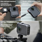 For DJI Osmo 360 PGYTECH Panoramic Camera Metal Cage Protective Extended Frame