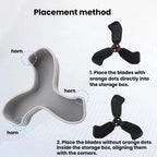 For DJI Neo 2 CQT Drone Propeller Blade Storage Case Scratch and Wear Protective Box
