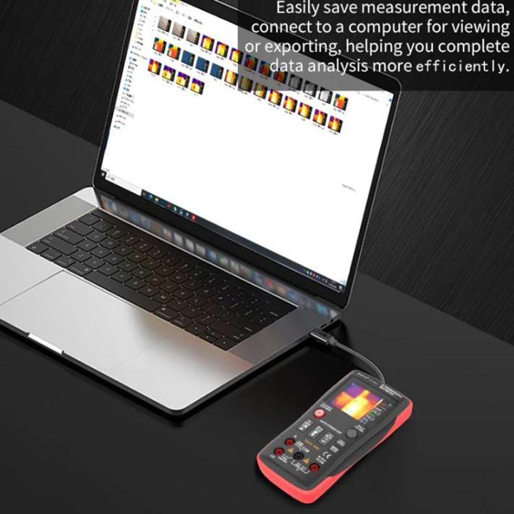 ZT-R01 Handheld HD Infrared Thermal Imaging Multimeter Industrial Power/Floor Heating Thermal Imager, Standard, With Bag