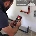 ZT-R01 Handheld HD Infrared Thermal Imaging Multimeter Industrial Power/Floor Heating Thermal Imager, Standard, With Bag