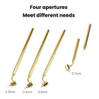 Paint Slant-Tip Brush Fine-Line Marker For Car Touch-Up & Art Painting, 0.3mm, 0.4mm, 0.5mm, 0.7mm