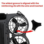 For DJI Neo 2 CQT 4pcs /Set Folding Booster Kickstand Scratch Wear Resistant Landing Gear Protection Bracket, Folding Booster Kickstand