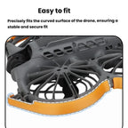 For DJI Neo 2 CQT 9pcs /Set Fuselage Crash Kit, Bumper+Protective Cover+Folding Kickstand, 9pcs /Set