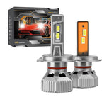 2pcs/Pack 30W 3000LM IP68 Waterproof Automotive LED Headlights, A5 H7, A5 H4, A5 H11, A5 H1, A5 9005, A5 9006