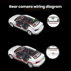 M68 1080P HD Night Vision Screenless Dash Camera 24-Hour Parking Monitoring Recorder, Front  + WIFI, Front + Rear  + WIFI