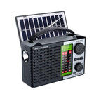 JOC TG-099BT-S Full-Band Solar Radio With Flashlight Portable Bluetooth Radio, JOC TG-099BT-S