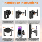 Golf Cart Magnetic No Block The Camera Lens Phone Holder, YYS-728