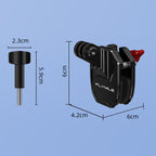 Flymile Camera Motorcycle Windshield Bracket Mounting Clip