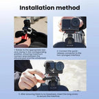Flymile Camera Motorcycle Windshield Bracket Mounting Clip