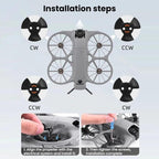 For DJI NEO 2 Flymile 2pairs Drone Propeller Protection Bracket