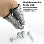 15 Needle Anti-Cut Finger Gloves Engraving Anti-Cut Protective Finger Gloves, 10pcs
