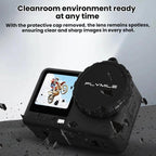 For DJI Osmo Action 6 Flymile Dustproof Protective Silicone Lens Cap