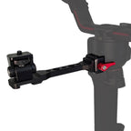 For DJI Ronin RS 2 / RS 3 / RS 4 / RSC 2 Stabilizer Mount Lighting Microphone Side Extension