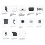Original Osmo Mobile 8 Vlog Combo With Mic Mini Transmitter, Vlog Combo White, Vlog Combo Black