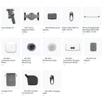 Original Osmo Mobile 7P Vlog Combo With Mic Mini Transmitter, Mobile 7P Vlog Combo White, Mobile 7P Vlog Combo  Black
