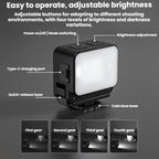 For DJI Osmo Aciton 6 / Osmo Nano Flymile Magnetic Selfie Light, For DJI Osmo Aciton 6 / Osmo Nano