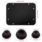 For Jeep Wrangler JK Exhaust Cover Tailgate Trim