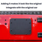 For Jeep Wrangler JK Exhaust Cover Tailgate Trim